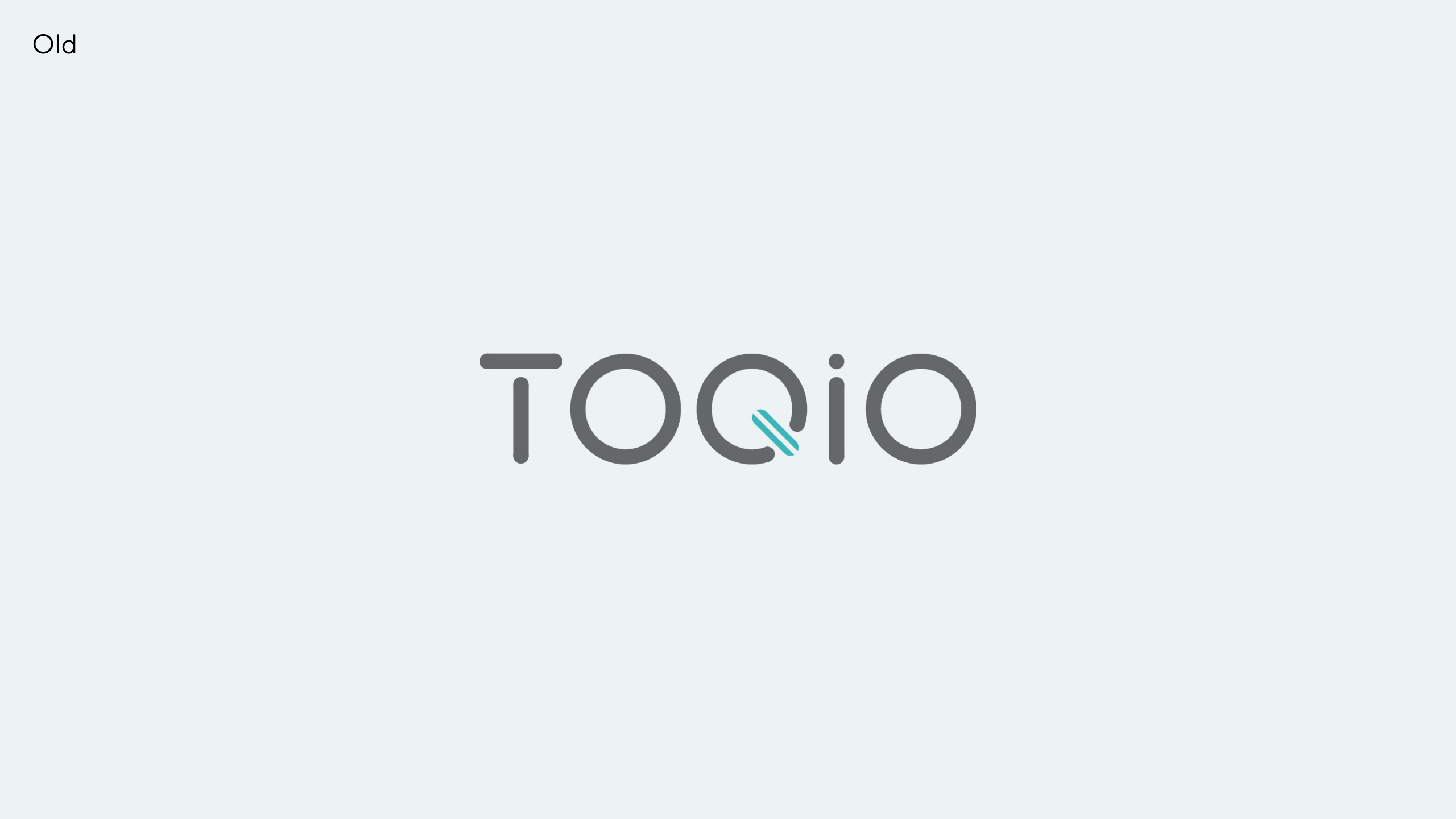 Toqio logotipo antiguo